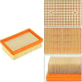 Miniatyrbilde 3 av 5: 3 stk. erstatningsfilter, flat pleated filter, flat filter, filtervakuum, støvsuger