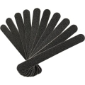 Miniatyrbillede 1 af 5: 10 stk Professionelle Dobbeltsidede 100/180 Korn Neglefiler Emery Board Sort Manicure Pedicure Værktøj og Neglepoleringsfiler