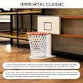 Miniatyrbillede 5 af 5: Skraldespand Opbevaring Basketball Hoop Basketball Stativ Opbevaringskurv Til Dit Hjem Køkken Stue