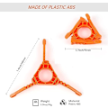 Miniatyrbilde 2 av 5: Drivstoffbeholder Stabilisator Stativ Gassbeholder Stativ Patronbeholder Tripod for Camping Drivstoffbeholder (Oransje)