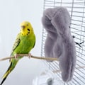 Miniatyrbillede 3 af 5: Papegøje tæppe fugl plys fluffy snuggle tæppe vinter varm små dyr skjule habitat for fugle papegøje lille kæledyr