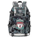 Miniatyrbilde 1 av 2: Liverpool Champions League Trykk Ryggsekk Fritid Sportsbag Multifunksjonell Datamaskin Bag  _x