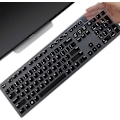 Pikkukuva 1 / 5: Näppäimistön suojakalvo Dell Km636 Kb216 Kb216t Kb216d Kb216p langalliseen ja langattomaan näppäimistöön, Dell Optiplex 5250 3050 3240 5460 7450 70