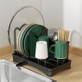 Miniatyrbild 5 av 5: Diskställ för kök, diskställ med avrinningsbricka: köksdiskställ.