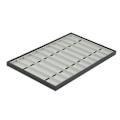 Miniatyrbilde 3 av 5: 10 Slot Watch Band Holder, Watch Strap Case Med Klar Lokk, Watch Bands Organizer, Stackable Tray F