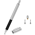 Miniatyrbillede 1 af 5: 2-i-1 Stylus Precision Disc Styli Touch Screen Pen Med 3 Udskiftelige Spidser Til Ipads, Tablets, Iphones, Smartphones, Samsung Gala