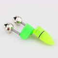 Miniatyrbilde 3 av 5: Fiskeralarm - Fiskebjeller Nattefiske Tilbehør Stangspiss LED Lys Klips Stang Dobbel Klokke Ring Bit Indikator Indikator Alarm