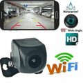 Miniatyrbillede 1 af 5: Bilkamera 1080p HD Backup Kamera Wifi Trådløs Bil Bagudvendt Kamera Til Iphone Android