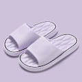 Miniatyrbild 3 av 5: Sommar Nya Moln Tofflor Herr Dam Strand Sandaler Tjock Plattform EVA Mjuk Sula Mode Flip Flops Par Hem Skor Gris 44-45