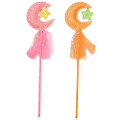 Miniatyrbilde 1 av 5: 2 stk Vakre Fe-stav Delikat Skinnende Fe-stav Glitter Fe-stav