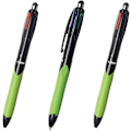 Miniatyrbild 1 av 5: 3 X Bic 4-färgs Retractable Kulspetspennor Med Ergonomiskt Grepp & Stylus, 0,4 mm Spets, Svart, Blå, Röd & Grön Bläckfärger (oem Pac