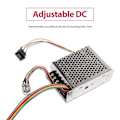 Miniatyrbild 5 av 5: Dc 10-55v 60a Dc Motor Speed Controller Pwm 12v 24v 48v 2000w Max 100a Reversibel Potentiometer På/