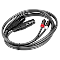 Miniatyrbillede 5 af 5: Dobbelt Hun XLR til RCA Kabel, robust 2 XLR Hun til 2 RCA Han Kabel HiFi Stereo Lydforbindelse
