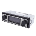 Pikkukuva 4 / 5: Bluetooth-vintageradio MP3-soitin stereo USB Aux klassinen auton stereokaiutin