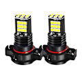 Pikkukuva 1 / 4: Yhteensopiva 2 kpl sumuvalopolttimo Psx24w H16 Pwy24w Psy24w S19w Led-polttimot 3030 24smd