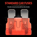 Miniatyrbillede 3 af 5: 100 mekaniske sikringer 2a 3a 5a 7.5a 10a 15a 20a 25a 30a 35a til Voiture Auto