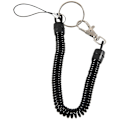 Miniatyrbilde 4 av 5: Hummerlås Able Cord Stripe Coil Lanyard For Mobile Ph