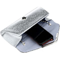 Miniatyrbillede 4 af 5: Kvinders Glitter Sequins Kuvert Aften Taske Håndtaske Fest Brude Clutch Pung