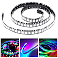 Miniatyrbild 3 av 5: 100 st Ws2812b Rgb Led P 5050smd Pcb Ws2812 Individuellt Adresserbara P Pixlar 5v