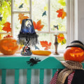 Miniatyrbillede 3 af 5: Mareridt Før Jul Bordlampe, Lys Op Led Månelys Bord Med Figur Tassel Harpiks Håndlavet Model Legetøj Skrivebords Dekoration