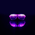 Miniatyrbild 3 av 3: El Ljusglasögon Led Ljusglasögon Partyglasögon 12-pack Blinkande Med Färgbyte Party Co
