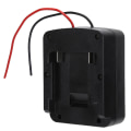 Miniatyrbilde 1 av 5: Batteriadapter for Bosch 18V Lithium Batteri Strøm Adapter Dock Strømkontakt Svart