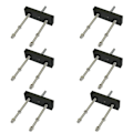 Miniatyrbillede 1 af 5: 6 stk. Skateboard Flydende Deck Display Vægmontering Rack Holder