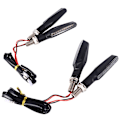Miniatyrbillede 2 af 2: 4 stk. LED Tilbehør Motorcykel Flush Mount Blinklys Motorcykel LED Blinklys Motorcykel Blinklys