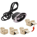 Miniatyrbillede 4 af 5: Elektrisk Recliner Controller 2 Knapper 5 Pins Håndbetjening Controller Elektrisk Sofa