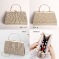 Miniatyrbillede 2 af 5: Håndtasker Skuldertasker Dame glitter clutch tasker Skinnende aften tasker Sequin tasker Velegnet til bryllupper, fester, dates, danse