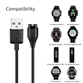 Miniatyrbild 3 av 3: USB-synkroniseringsladdningskabel för Garmin Fenix 5 5s 5x Venu2 Venu2s