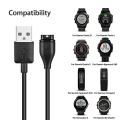 Pikkukuva 3 / 3: USB-synkronointi- ja latauskaapeli Garmin Fenix 5 5s 5x Venu2 Venu2s -kelloille