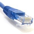 Miniatyrbillede 2 af 3: Blå netværks Ethernet RJ45 Cat5e-CCA UTP patch 26awg kabelledning 1m [1 meter]