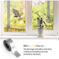 Miniatyrbillede 2 af 3: Fuglerepellent tape - Fugleskræmsel til at jage duer, spurve og krager væk (bredde 2,4 cm * længde 50 m * 2 stk) laserblomster (størrelse: f)
