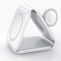 Miniatyrbilde 5 av 5: 15w Apple Magsafe Magnetisk 3 i 1 Foldbar Trådløs Lader Telefonstativ