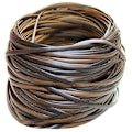 Miniatyrbillede 1 af 5: Kaffe Gradient Flad Syntetisk Rattan Vævemateriale Plastik Rattan til Strik og Reparation af Stol Tab