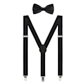 Miniatyrbild 1 av 5: Herrar Byxor Suspenderbälte Y-formad med Legeringsspännen Justerbara Byxhängare Elastiska Suspenderar One Size Fits Most People