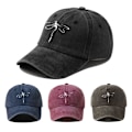 Miniatyrbillede 2 af 4: Libelle Print Baseball Cap til kvinder: Let, åndbar og slidt Dad Hat til afslappet brug og solbeskyttelse
