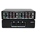Miniatyrbild 4 av 5: RGB-komponentswitch 5 RCA 3-vägs YPbPr-kabel Komponentswitch AV-växlare för PS2 DVD-spel