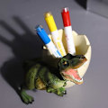 Miniatyrbillede 4 af 5: Dinosaur Blyantsholder Pen Cup Skrivebordsarrangør Tyrannosaurus Rex
