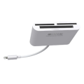 Miniatyrbilde 1 av 2: Dhrs Cf Sd Tf Lightning-kortleseradapter, universell kortleser for Apple