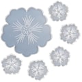 Miniatyrbillede 1 af 3: Silikoneforme Epoxy Resin Coasters 6stk, Epoxy Resinforme Sæt Resin Støbeform Sæt, Blomsterforme Til Epoxy Resin Uv Resin Art Agat