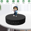 Miniatyrbillede 2 af 5: Genopladelig elektrisk drejeskive-displaystativ, tre-trins hastighedsjustering, justerbar