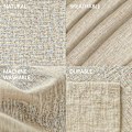 Miniatyrbild 4 av 5: 100% Linneduk 140 X 200 Cm, Ren Linne Fläcktålig Tvättad Rektangulär Dekorativ