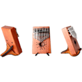 Miniatyrbillede 3 af 4: Bærbar Aftagelig Træ Kalimba Stativ Holder Tommel Klaver display stativ Fast ramme til 10-tasters 17-tasters Kalimbas
