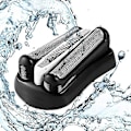 Miniatyrbilde 3 av 5: 2 stk 32b barbermaskindeler for Braun Series 3, erstatningsfolie og skjær