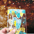 Miniatyrbild 2 av 4: Set med 50 påskgodispåsar, påskpåsar, festpåsar, godispåsar, målade påskpåsar