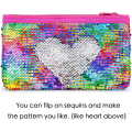 Miniatyrbillede 3 af 3: Sequin Flip Stof DIY Sequin Stof Flip Glitter Stof Dekorativ Flip Sequin Stof DIY Material Forsyning