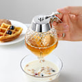 Miniatyrbilde 4 av 4: Honningsirupdispenser, 200ml Honningdispenser Krukke Beholder Akryl Oppbevaringskrukke Ingen Drypp, Moderat Flyt BPA-fri