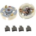 Miniatyrbillede 1 af 5: Rs550 Motor Kulbørstesholder Kulbørsteopladning Boremaskine Elektrisk Skruetrækker Kulbørsteholder Til Rs545 55